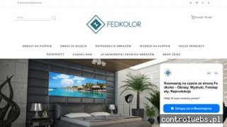 Obraz ze zdjęcia Fedkolor