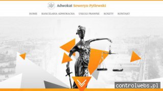 Witryna kancelarii w Dąbrowie Górniczej i Jastrzębiu-Zdroju.