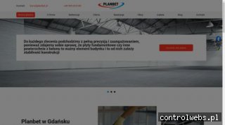 PLANBET sprzęt budowlany wypożyczanie gdańsk