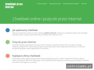 Chwilówki przez Internet - chwilowki-online365.pl