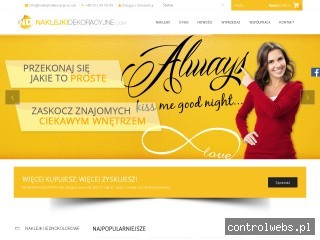 Napisy na ścianę - NaklejkiDekoracyjne.com