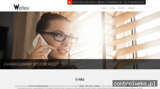 Rolety - weltex.pl