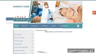 ESSENTI CARE rękawice winylowe