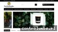 Screenshot strony pompomcandles.pl