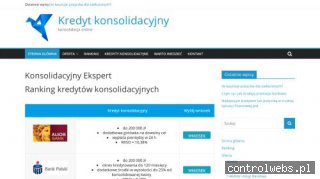 Kredyt konsolidacyjny