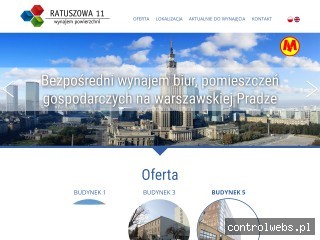 Ratuszowa 11 Powierzchnie biurowe metro