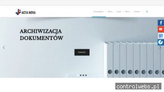 ACTA NOVA depozyty dokumentów