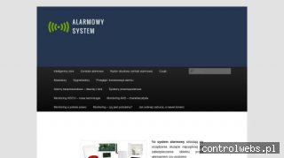 Systemy alarmowe - centrale, czujniki, sygnalizatory