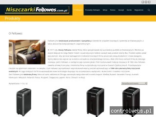 Niszczarkifellowes.com - niszczarki dokumentów Fellowes