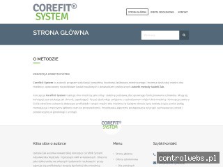 Leczenie mięśni miednicy - corefit-system.pl