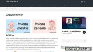 Znaczenie imion męskich - znaczenie-imion.net