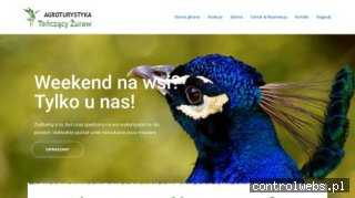 TAŃCZĄCY ŻURAW Agroturystyka woj lubuskie