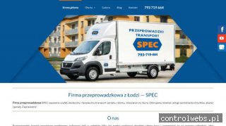 SPEC firma przeprowadzkowa łódź