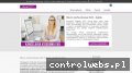 Screenshot strony www.biuroeva.pl