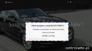 Luksusowe samochody na ślub