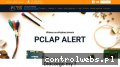 Screenshot strony www.pclap-alert.pl