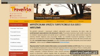 Travelito - wypożyczalnia sprzętu turystycznego dla dzieci
