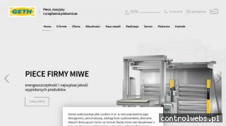 GETH odzysk ciepła z pieców piekarniczych