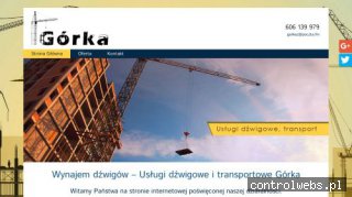 GÓRKA dźwigi chrzanów