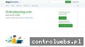 Screenshot strony www.dobryleasing.com