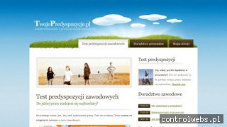 Zainteresowania i predyspozycje zawodowe - test zawodowy