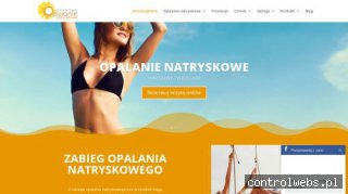Zabieg opalania natryskowego - opalanie-natryskowe.com