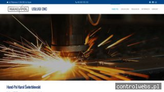 Cięcie stali. Cięcie aluminium. Hand-Pol Bydgoszcz.