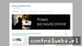 Screenshot strony prawoponaszejstronie.pl