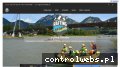 Screenshot strony raftingtrzykorony.pl
