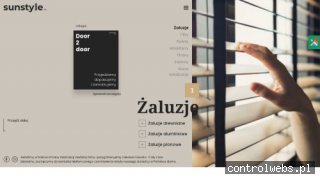 SUNSTYLE SYSTEMS plisy Łódź