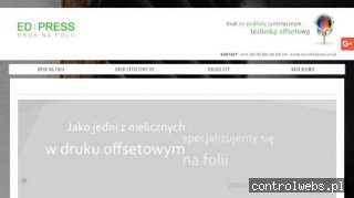 EDPRESS Druk offsetowy na tworzywach