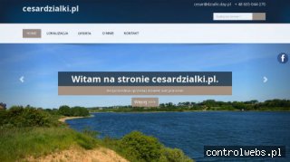 CesarDzialki.pl - działki nad jeziorem