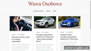 Wypożyczalnia aut osobowych Warszawa