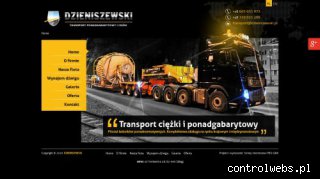 DZIENISZEWSKI transport ponadgabarytowy