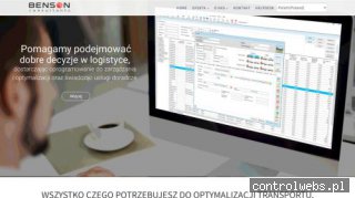 BENSON obliczanie trasy