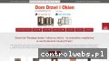 Screenshot strony www.drzwi-okna.krakow.pl