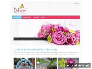 Niezapomniane balonowe dekoracje weselne - dekorion.pl