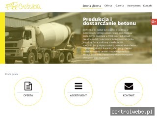 GOŚCIBIA Beton Sułkowice