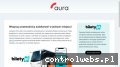 Screenshot strony www.aura.pl
