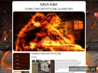 MICH-MET elementy z kutego żelaza chojnice