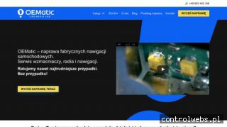 KOMTEL SERWIS naprawa nawigacji fabrycznych warszawa
