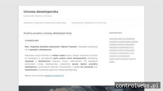 Umowa deweloperska - umowa-deweloperska.com