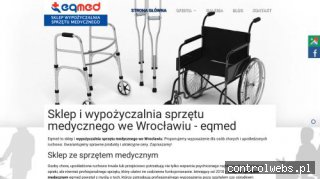 EQMED wypożyczalnia sprzętu medycznego Wrocław