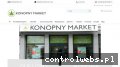 Screenshot strony www.konopnymarket.pl