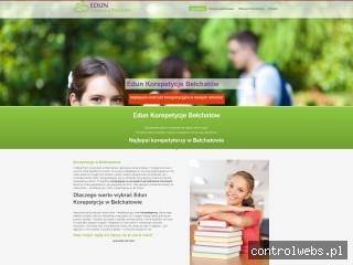 Korepetycje w Bełchatowie tylko w Edun