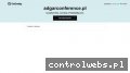 Screenshot strony www.adgarconference.pl