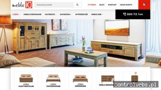 MEBLE K&D Komody drewniane