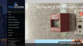 PROVISION instalacja systemów alarmowych