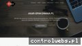 Screenshot strony akar-opakowania.pl