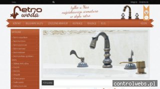 Baterie łazienkowe retro